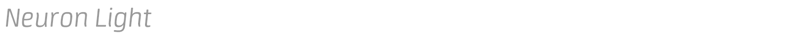 Neuron font preview